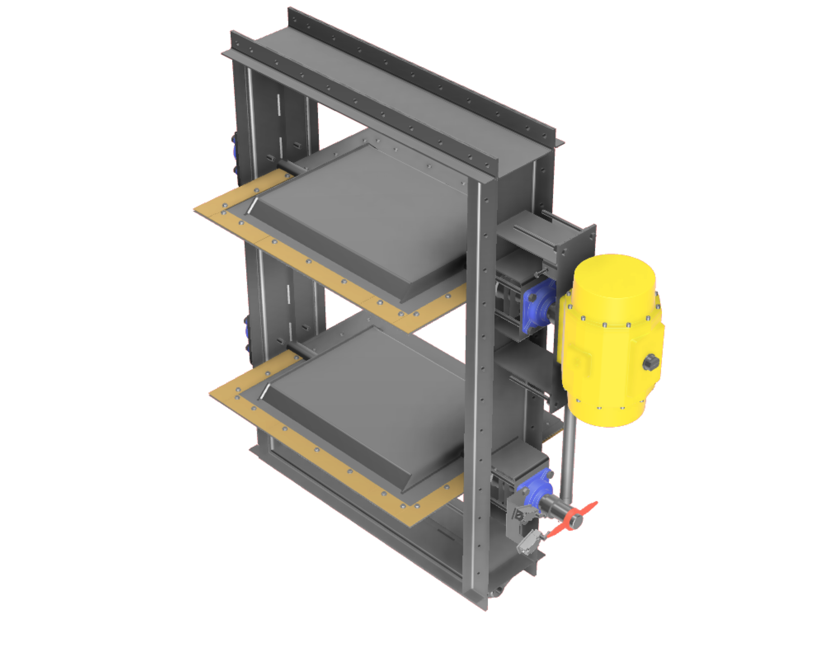 Multi-louvre Dampers